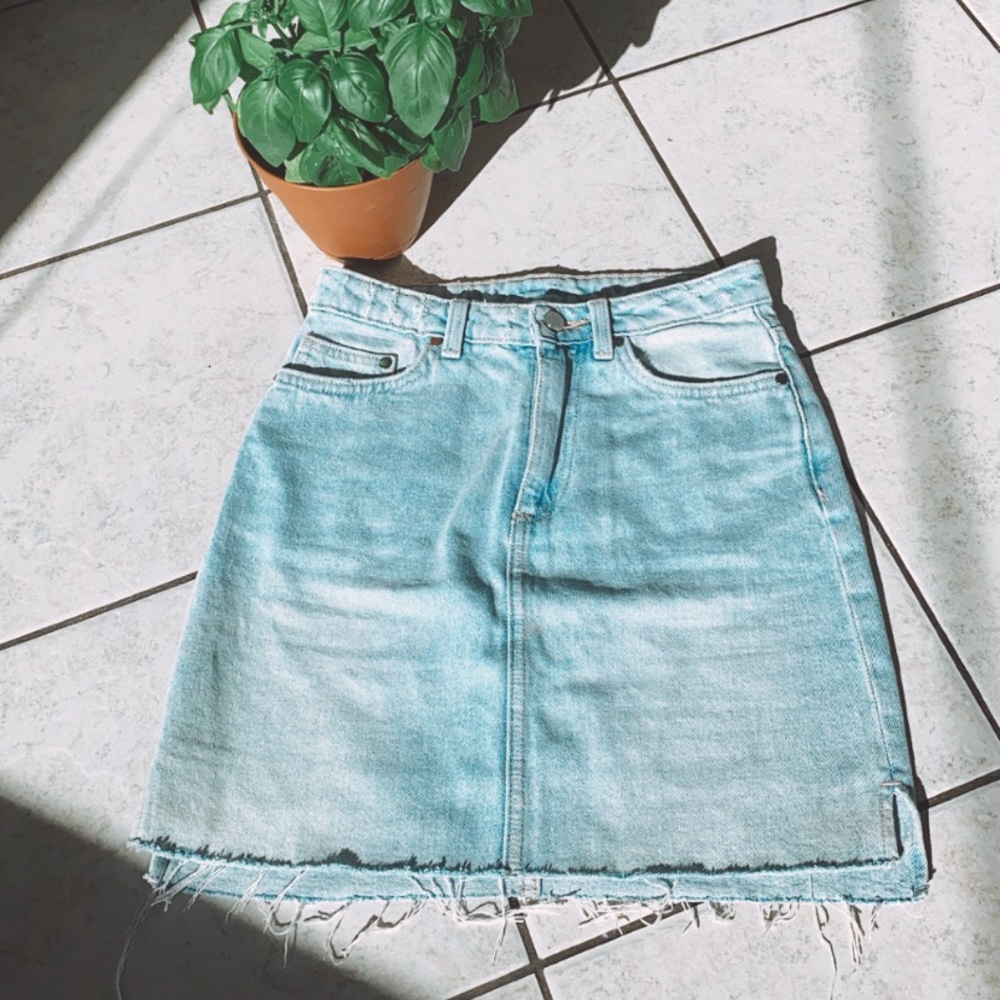 Adorable Jean Skirt